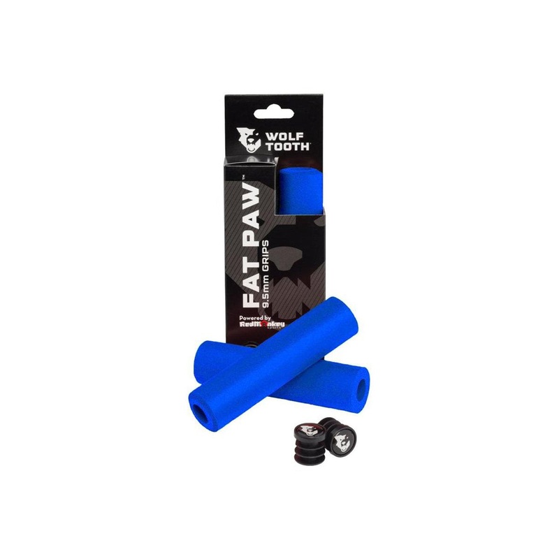 Wolf Tooth Components Fat Paw Grips – Blue
