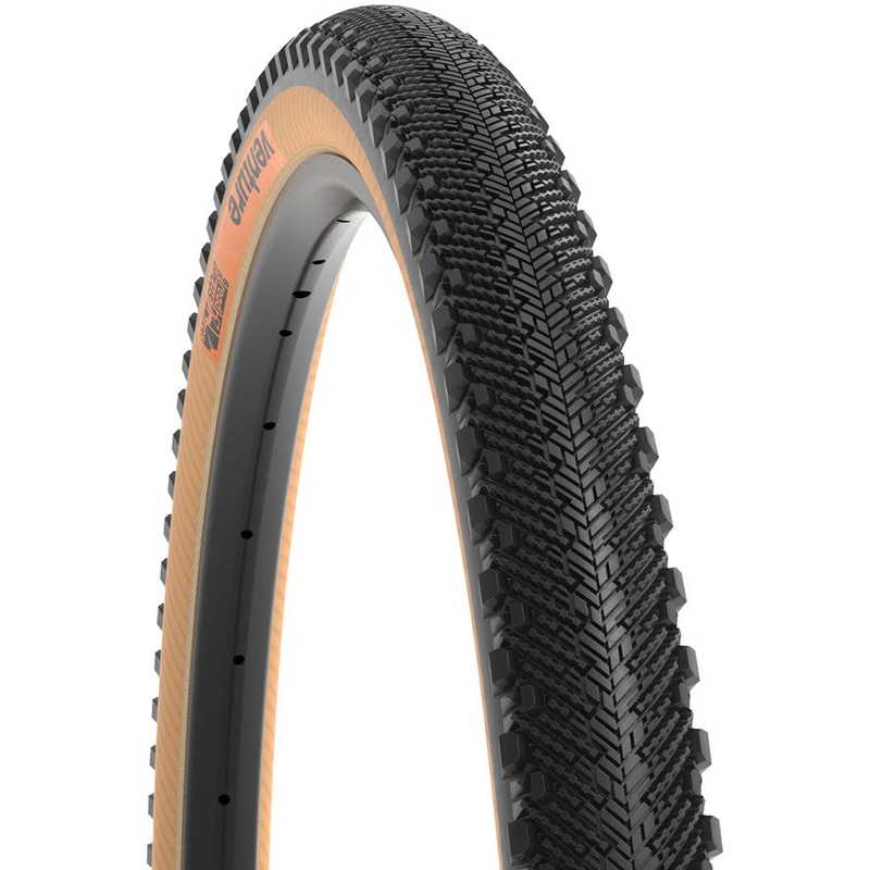 WTB Venture Tire – 700 x 50 TCS Tubeless Folding Black/Tan