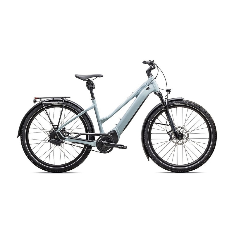 2025 Specialized vado 5.0 igh step through ul bike satin seafoam / lapis pearl / glacial metallic m