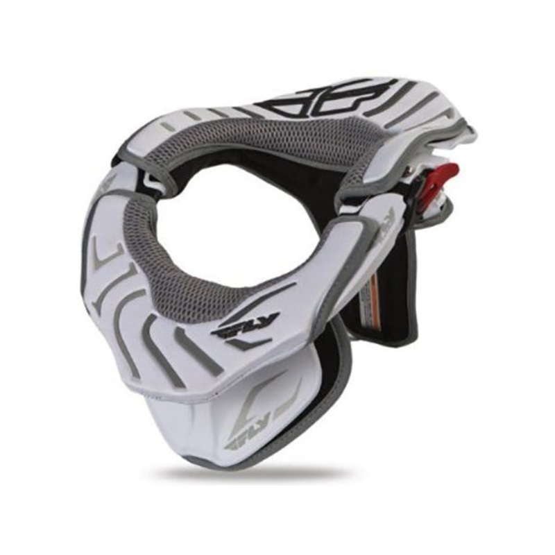 Fly Racing Velocity Neck Brace-White
