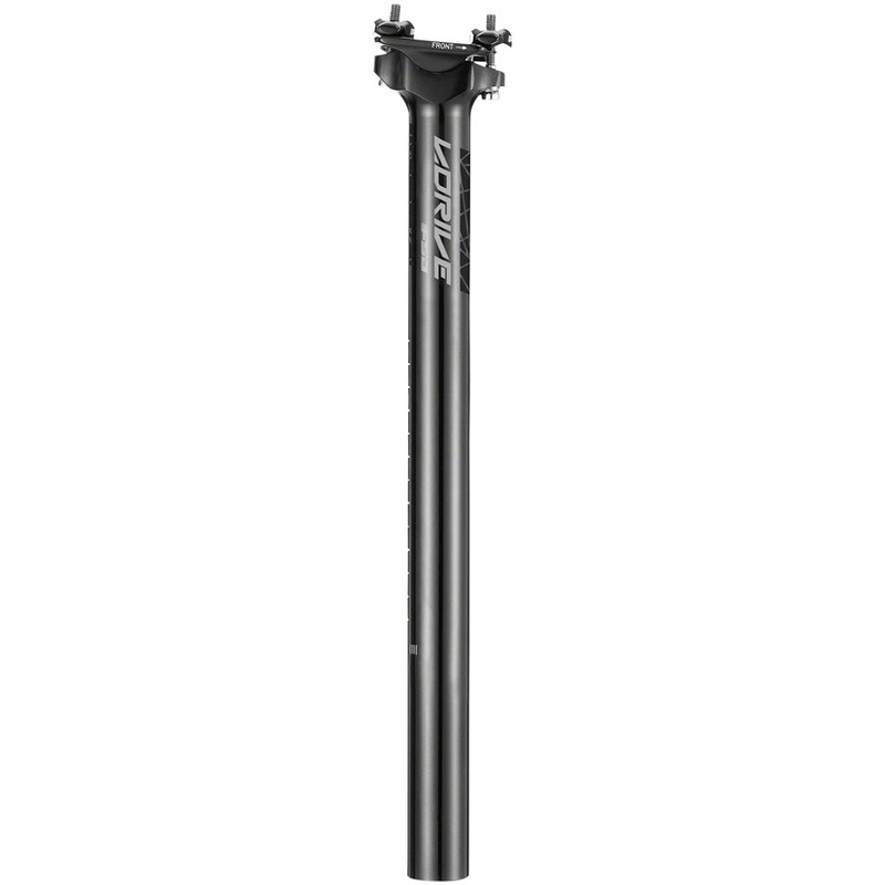 Full Speed Ahead V-Drive Seatpost – 31.6 x 400 mm 0 mm Offset Black
