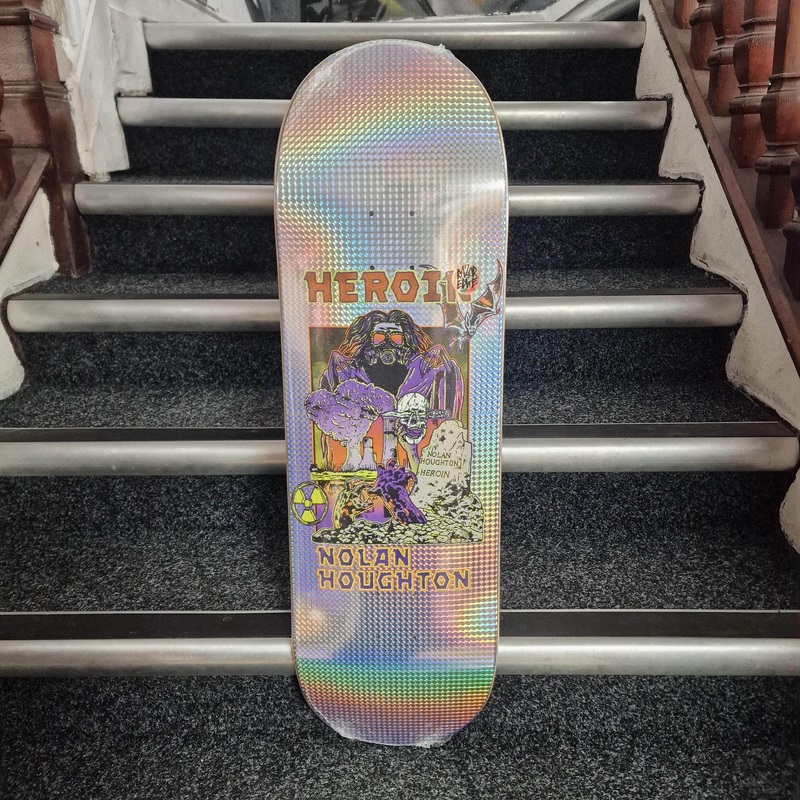 Heroin Nolan Houghton Hellscape 9.5 Skateboard Deck