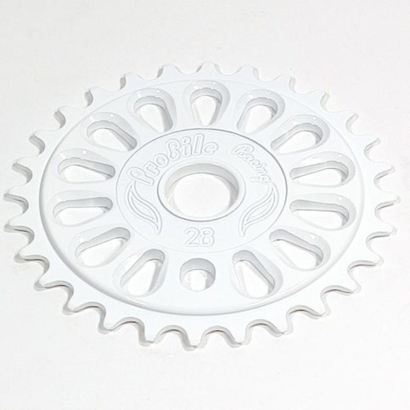 Profile Imperial Sprocket – White (23T-30T)