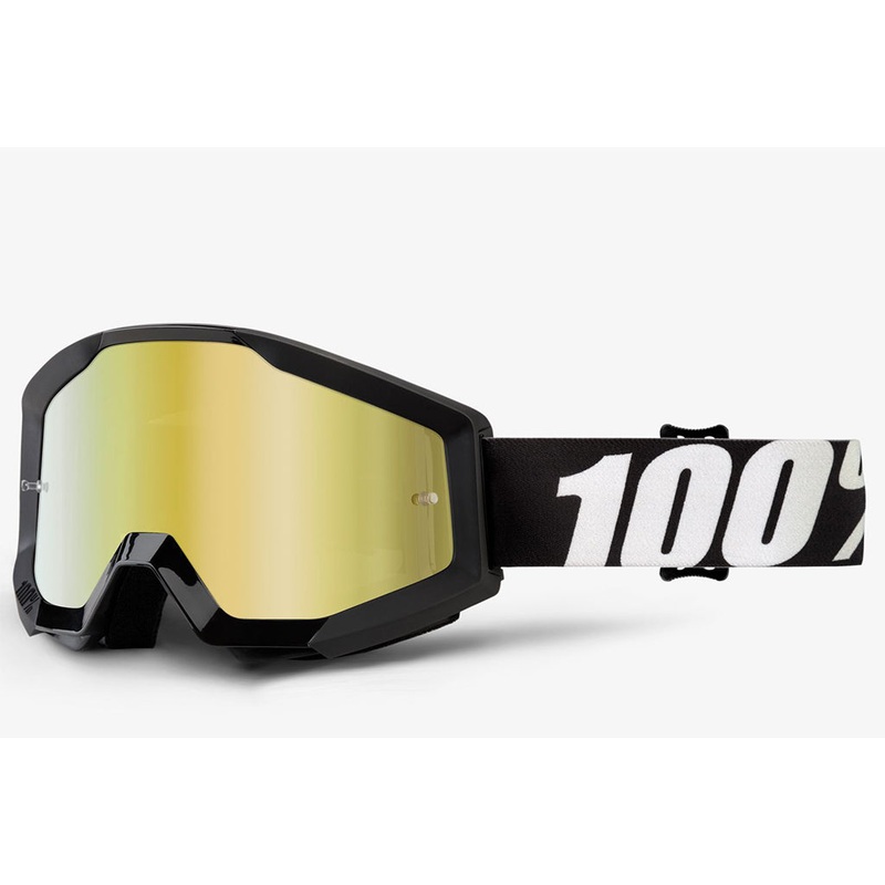 100% Strata Goggles-Outlaw-Mirror Gold Lens