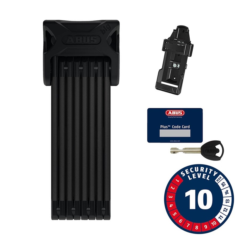 Abus Bordo 6000C/120 BK SH Folding Lock – Black