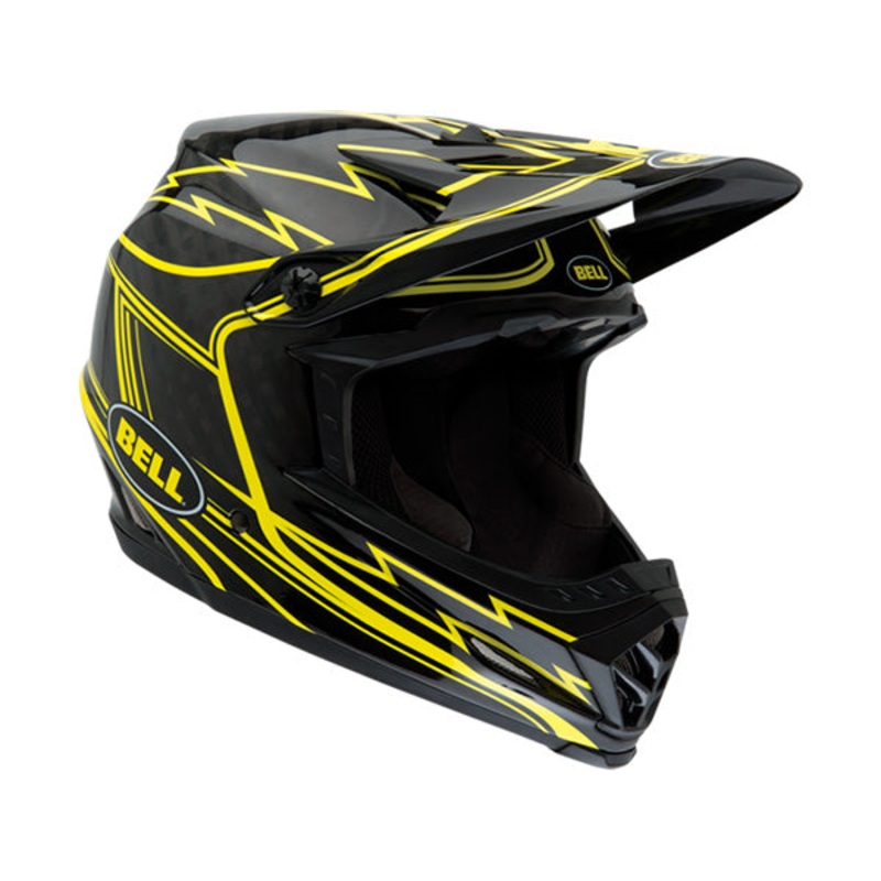 Bell Full-9 Carbon Helmet-Black/Yellow