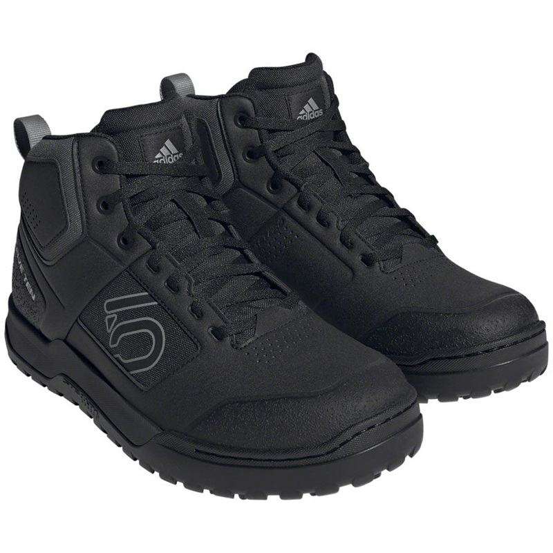 Five Ten Impact Pro Mid Flat Shoes – Mens Core BLK/Gray Three/Gray Six 7.5