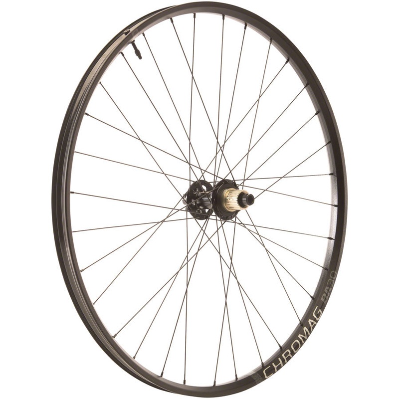 Chromag BA30 Rear Wheel – 29″ 12 x 148mm 6-Bolt MicroSpline Black