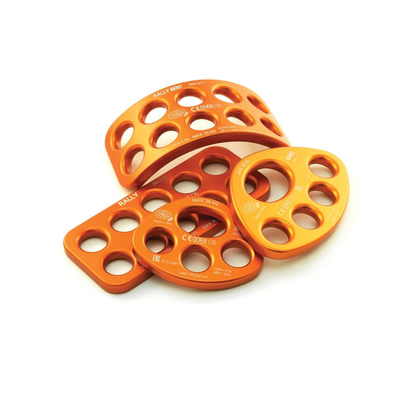 Kong Rally Bent Anchor Plate Orange