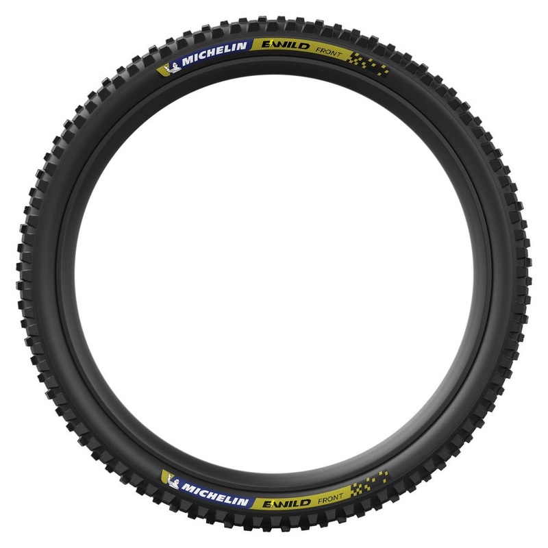 Michelin E-Wild Front Racing Line Tire – 29 x 2.4, Tubeless, Folding, Blue & Yellow Decals