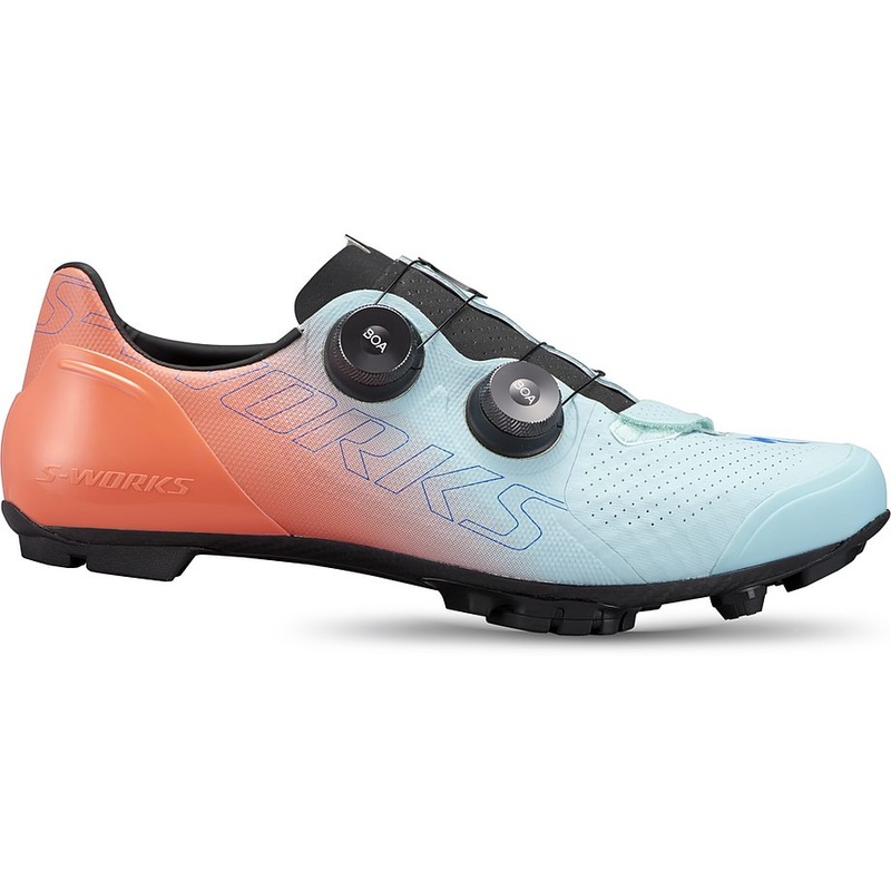 Specialized S-Works recon arctic blue/vivid coral/ sky blue 41
