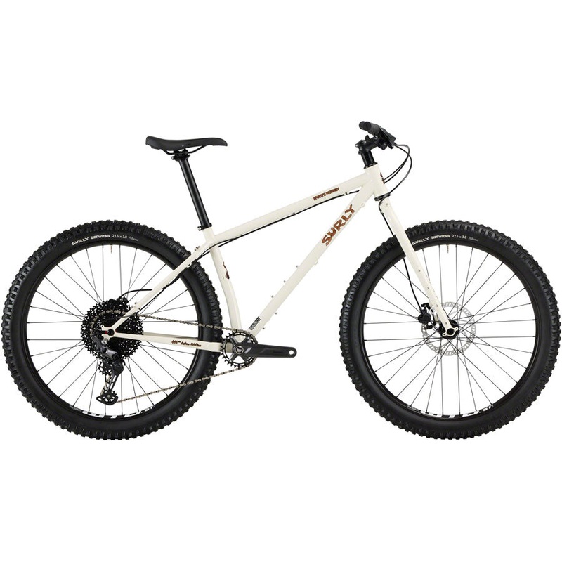 Surly Karate Monkey Bike – 27.5″, Steel, Snow Mold White, X-Small