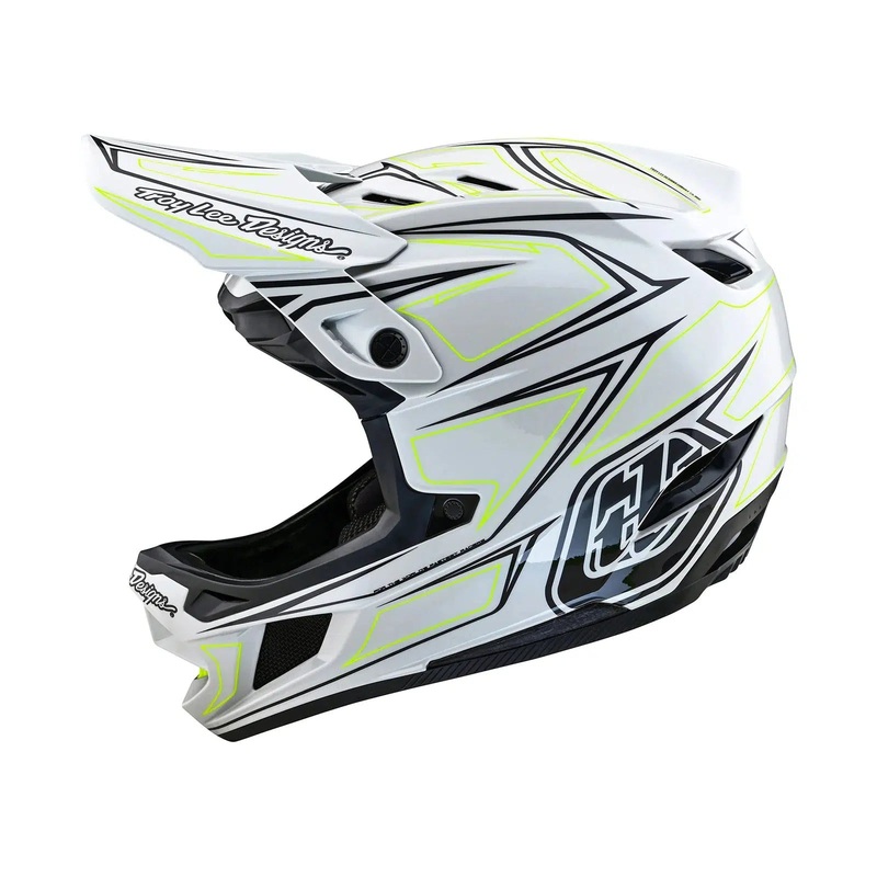 TLD D4 AS Composite Helmet W/MIPS Pinned Light Grey