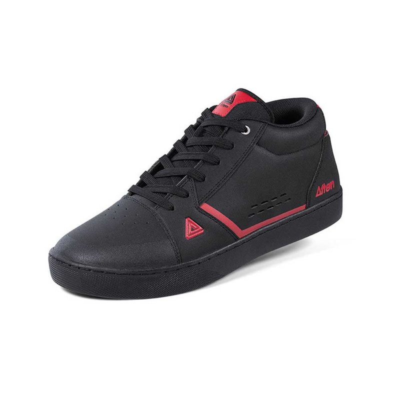 Afton Cooper Flat Pedal MTB Shoe – Black-Red