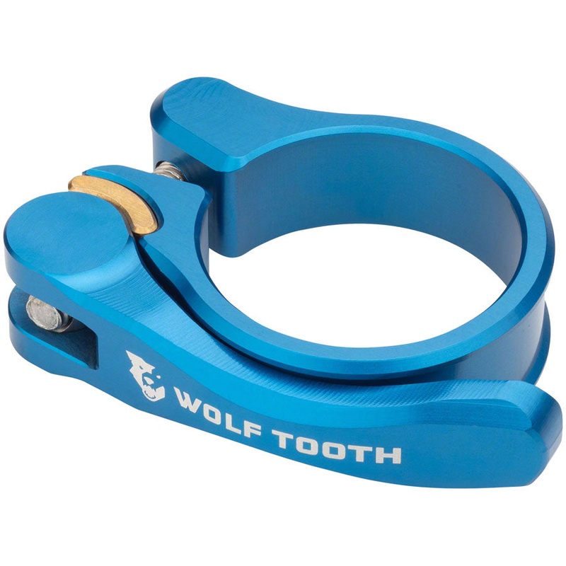 Components Quick Release Seatpost Clamp – 29.8mm Blue