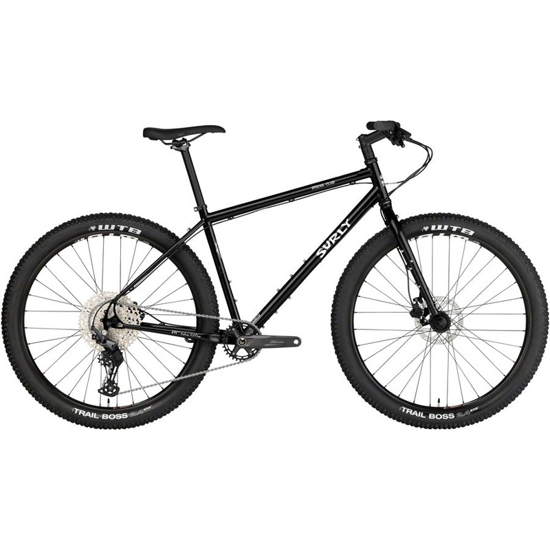 Surly Bridge Club 27.5″ Bike – 27.5″, Steel, Black, X-Small