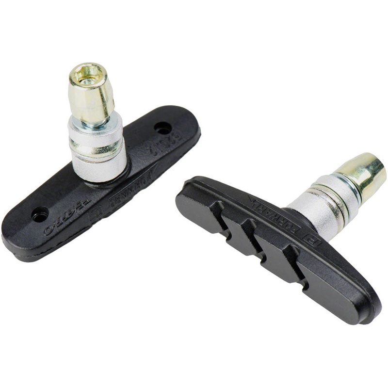 Tektro 836.12 Brake Pads for Linear Pull Brakes – 63mm, Threaded Posts, Bulk Pack of 25