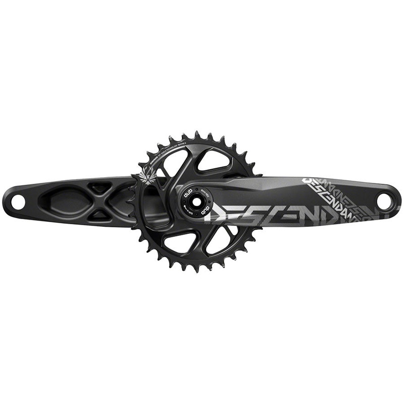 TruVativ Descendant 7K Eagle Aluminum SuperBoost + Crankset – 175mm 12-Speed 32t Direct Mount DUB Spindle Interface BLK