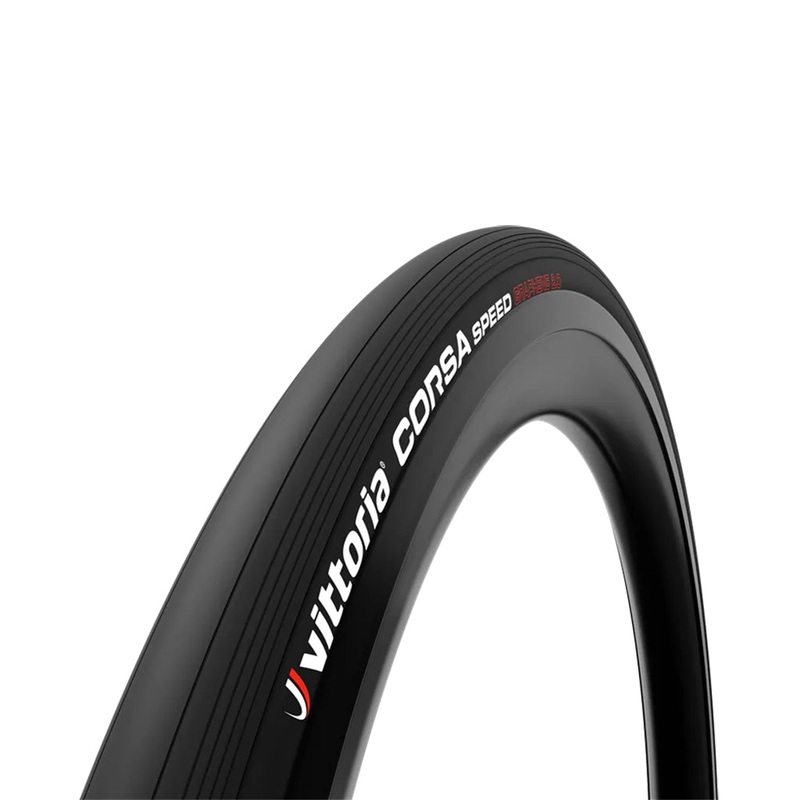 Vittoria Corsa Speed Tire – 700 x 25 Tubeless Folding Black 1C G2.0