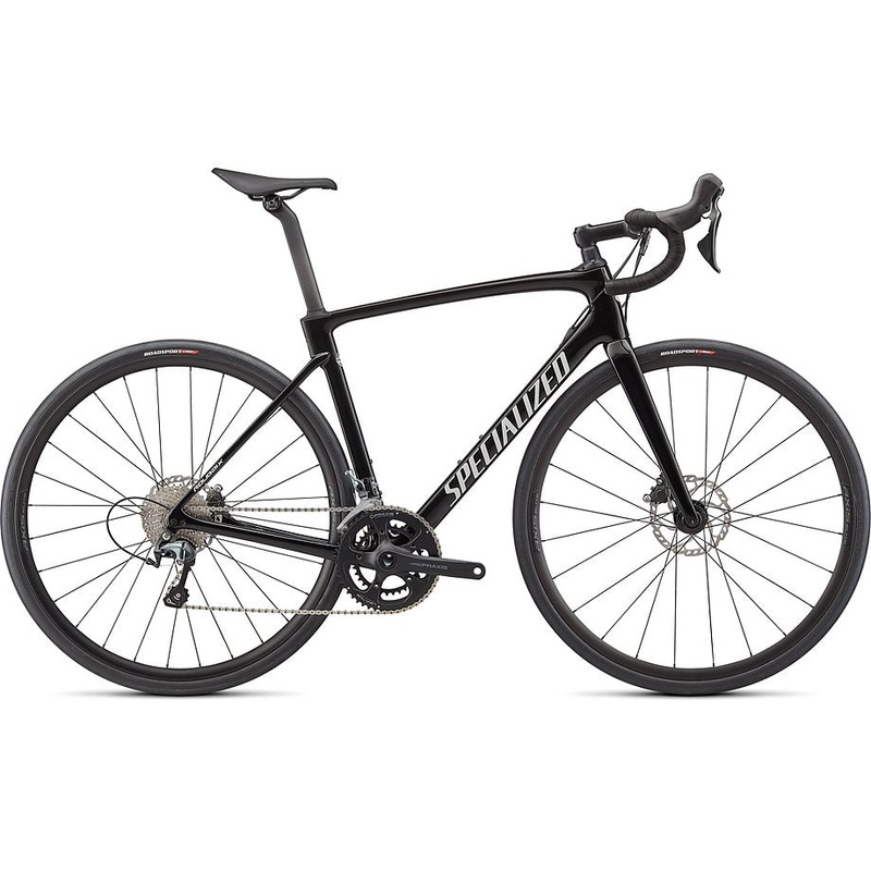 2022 Specialized roubaix bike tarmac black/metallic white/black reflective 58