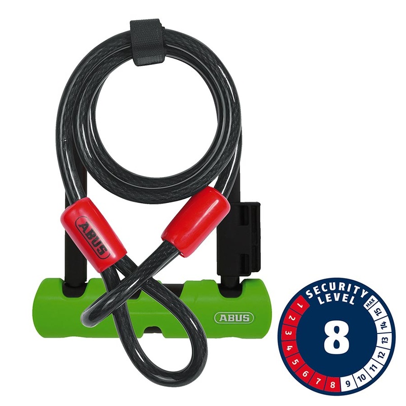 Abus 410K/150HB140 SH Ultra Mini + U-Lock – Green