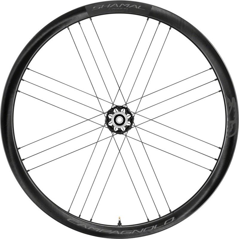 Campagnolo SHAMAL Carbon Disc Front Wheel – 700 12 x 100mm Centerlock Black