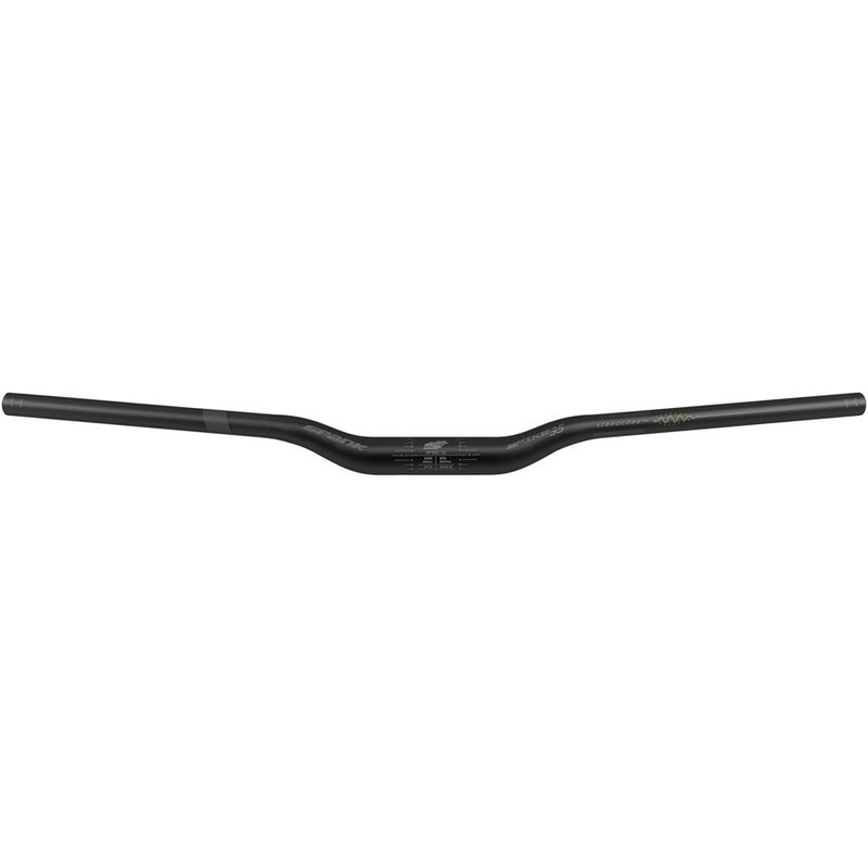 Spank Spike 35 Vibrocore Riser Bar 35 x 820mm 25mm Rise, Black