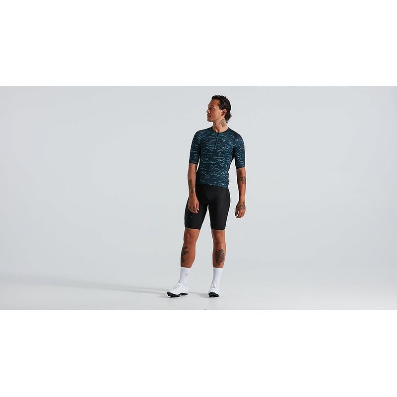 Specialized sl air+ wisps jersey ss men cast blue xl
