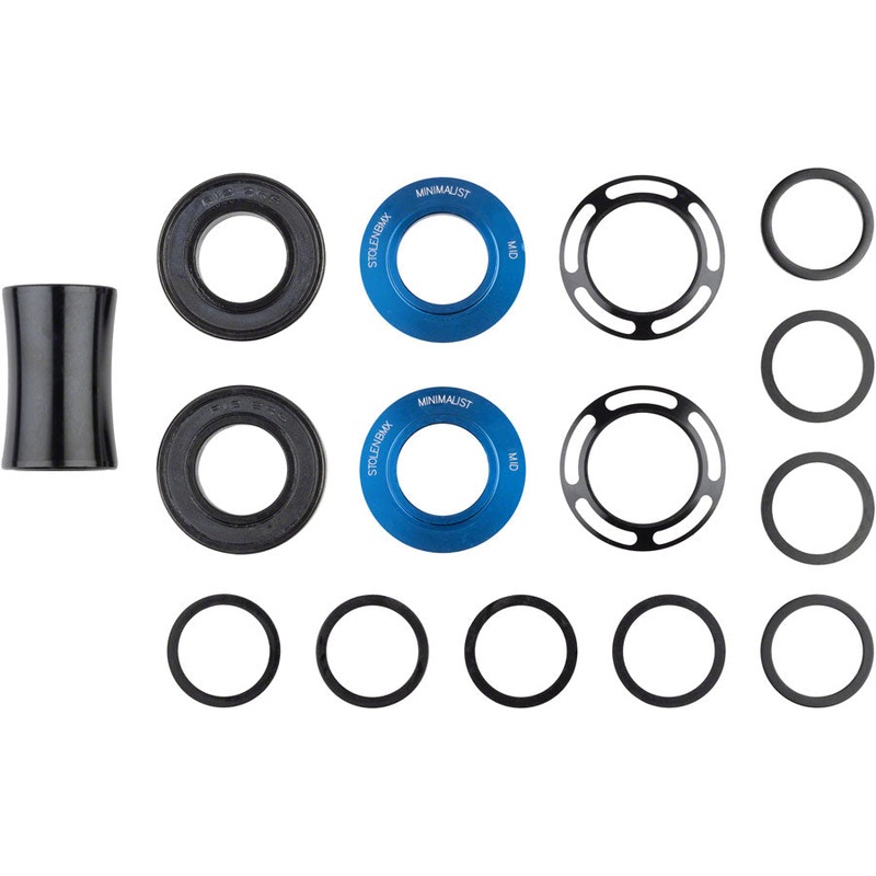 Stolen Minimalist Bottom Bracket – Mid 19mm Blue
