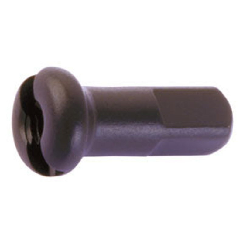 DT Swiss Standard Spoke Nipples – Brass 2.0 x 12mm Black Box of 100