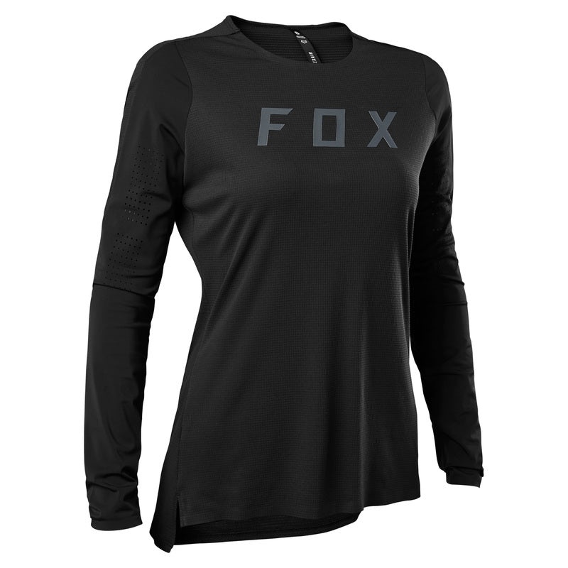 Fox Racing Flexair Pro Long Sleeve MTB Jersey – Womens – Black – 2023
