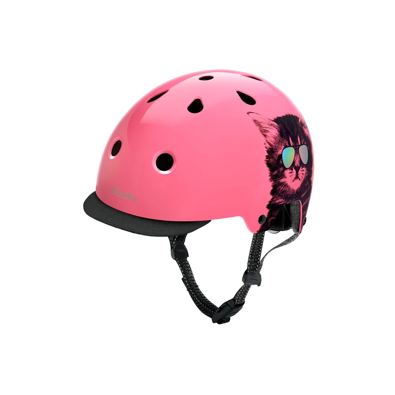 Helmet Electra Lifestyle Lux Cool Cat Medium Pink CPSC