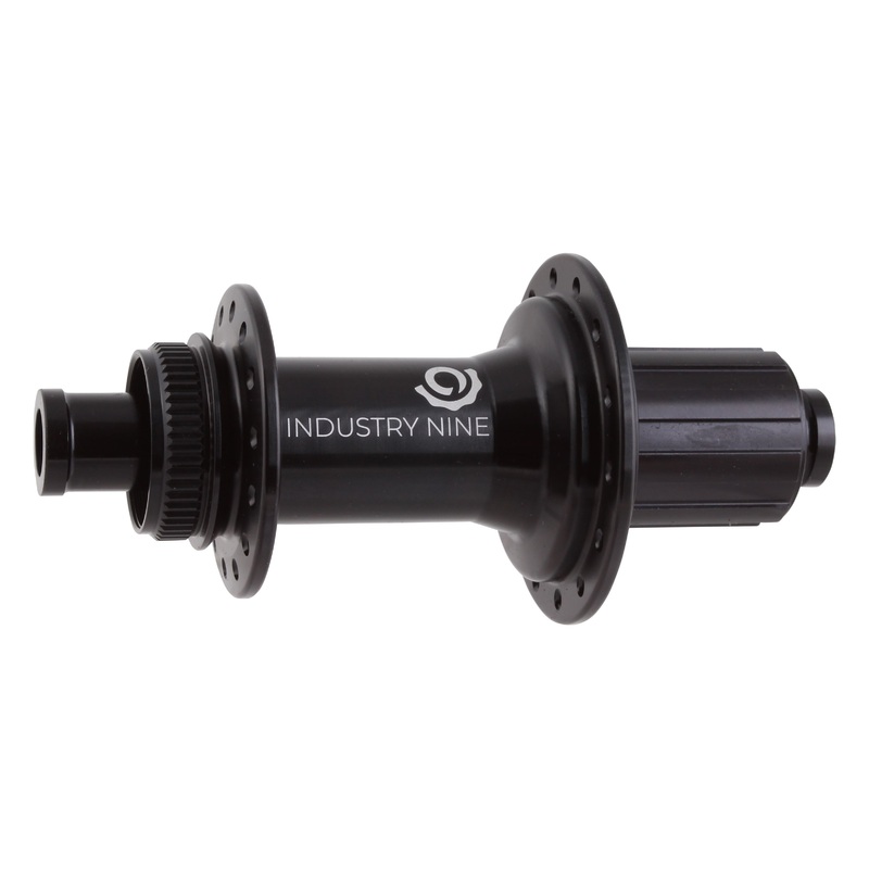 Industry Nine 1/1 Rear CL Hub 12x148mm HG 28h Black