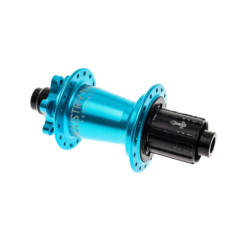 Industry Nine Torch Classic Rear Hub Shimano 11 Speed 12x148mm TA 32H 6-Bolt Turquoise