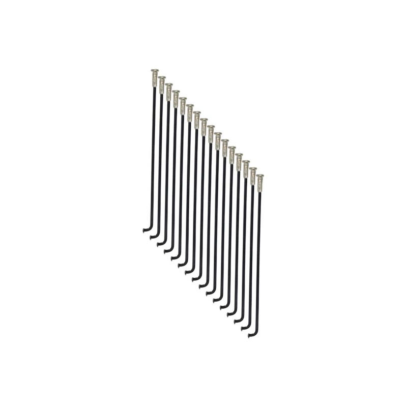 Kids Ride Shotgun Dirt Hero 12 Spokes Spokes J-Bend Black 16pcs