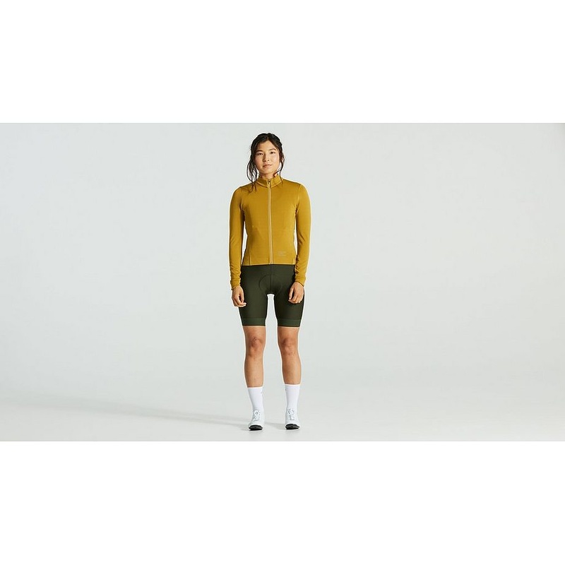 Specialized prime powergrid jersey ls wmn harvest gold m