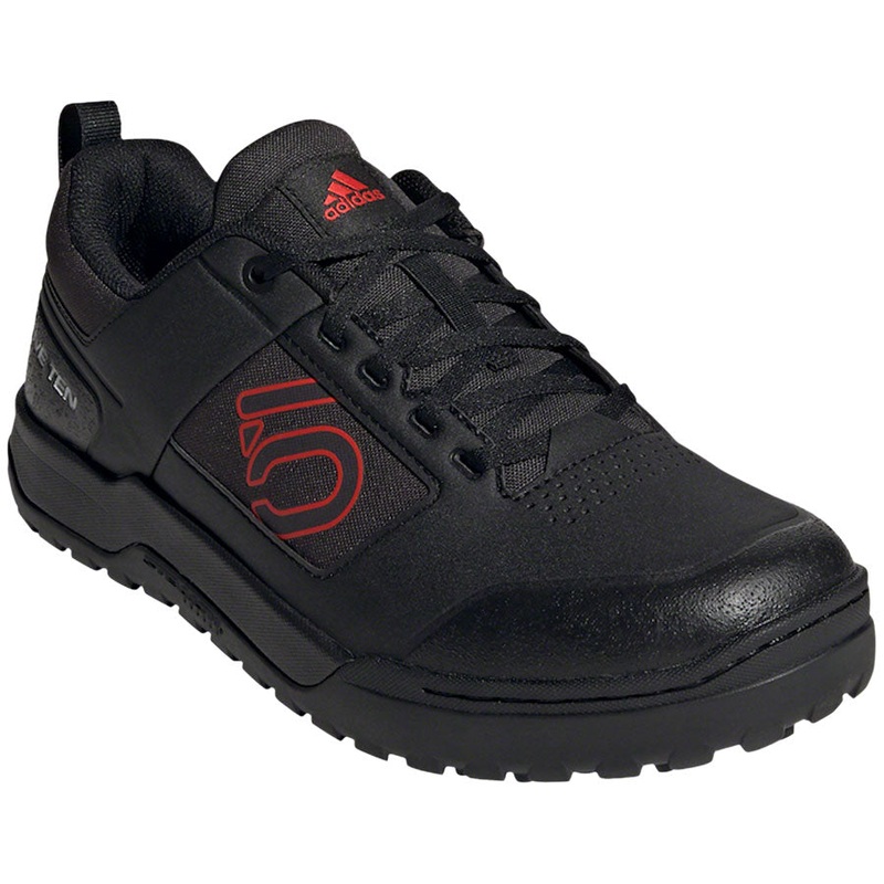Five Ten Impact Pro Flat Shoes – Mens Core Black / Red / Cloud White 10