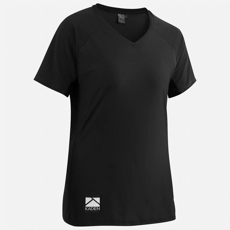 Kaden Apparel Cady-V Short Sleeve MTB Jersey – Womens – Black