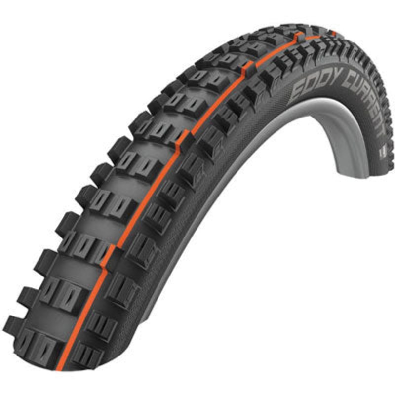 Schwalbe Eddy Crrnt R 27.5X2.6 Fold Spr Grvty Tle Addix Soft Eddy Current Super Gravity  Tires  27.5” / 584