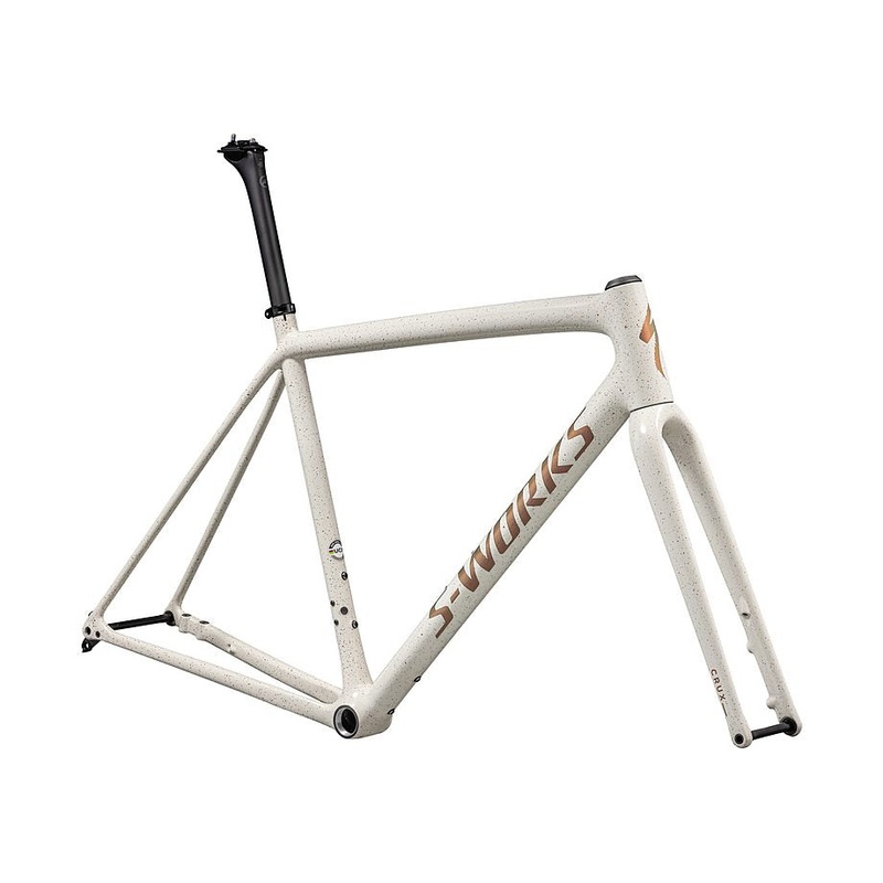 Specialized crux S-Works frmset gloss birch red gold pearl speckle/red gold 54