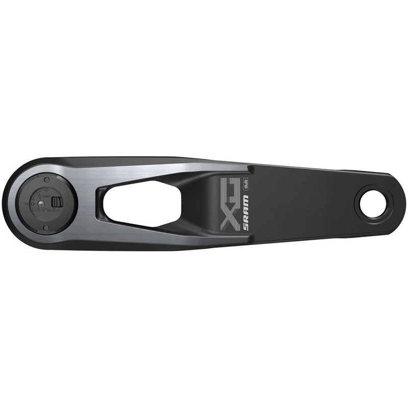 SRAM X0 Eagle T-Type AXS Wide Left Crank Arm with Power Meter Spindle – 170mm, 12-Speed, DUB Spindle Interface, Black, D1