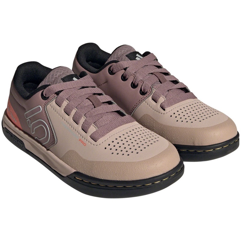 Five Ten Freerider Pro Flat Shoes – Womens Wonder Taupe/Gray One/Wonder Oxide 6