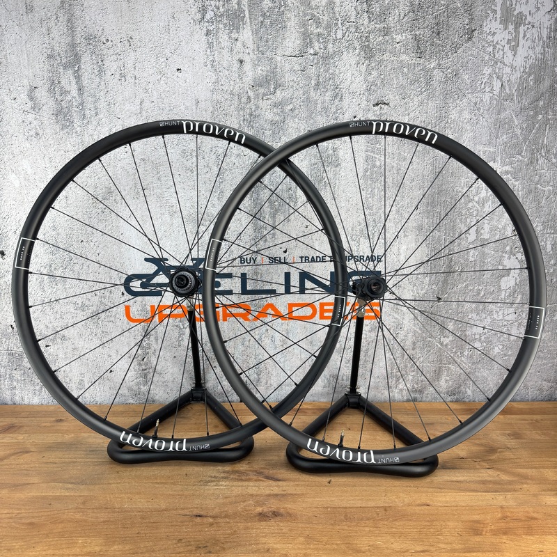 Low Mile! Hunt Proven Carbon Race XC MTB 29 Tubeless Boost 30i Wheelset 1534g