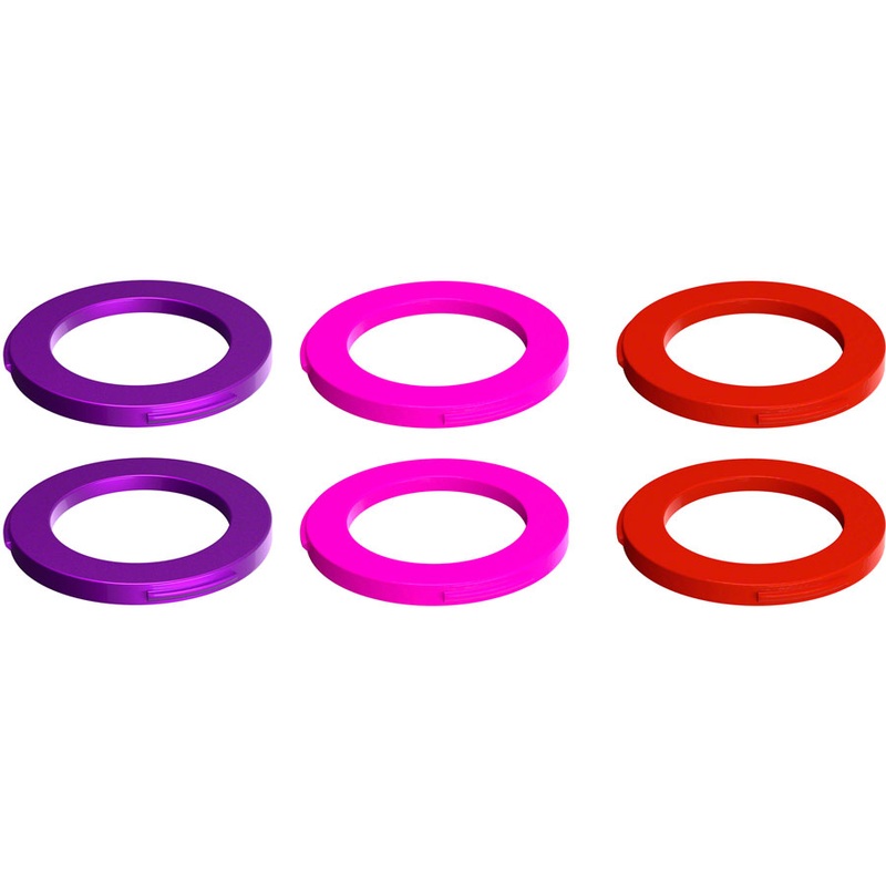 Magura 2-Piston Caliper Colored Cover Kit for one Caliper, Purple, Red, Neon Pink