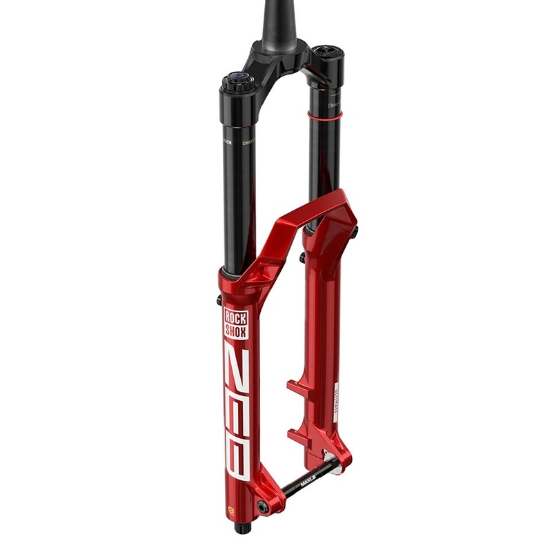 RockShox ZEB Ultimate Charger 3.1 RC2 Suspension Fork – 29″ 180 mm 15 x 110 mm 44 mm Offset Red A3