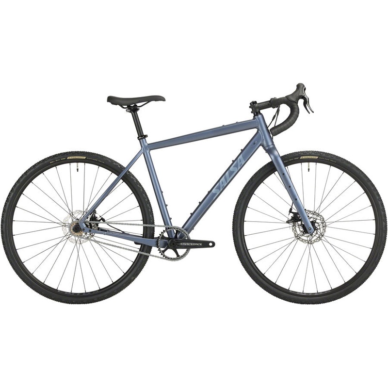Salsa Stormchaser Single Speed Bike – 700c Aluminum Charcoal Blue 57.5cm
