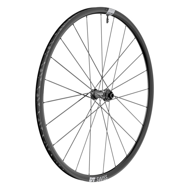 DT Swiss P 1800 Spline Front Wheel – 700 12 x 100mm Center-Lock Black