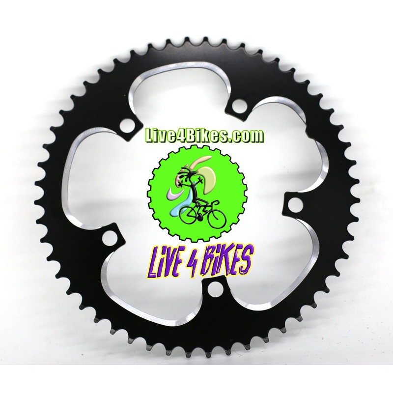 52t chainring sprocket 5 bolt 130BCD Aluminum CNC – Live 4 Bikes