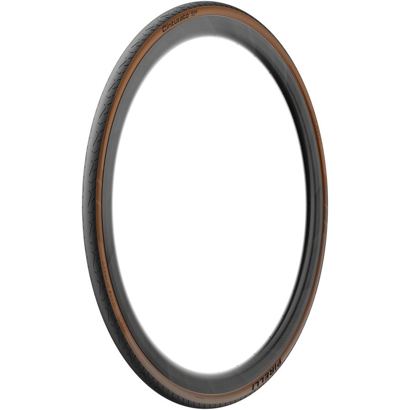 Pirelli Cinturato EVO TLR Tire – 700 x 28 Tubeless Folding Classic Tan TechWall+Road SmartEvo AS