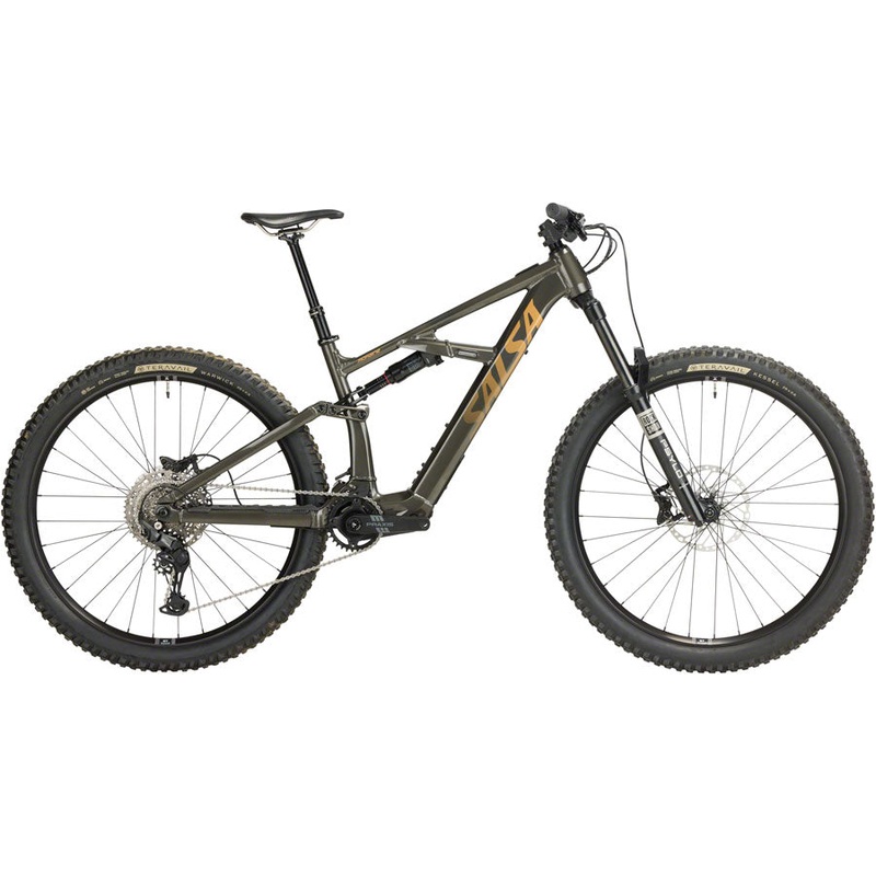 Salsa Moraine Cues 10 Ebike – 29″ Aluminum Coffee Black Large